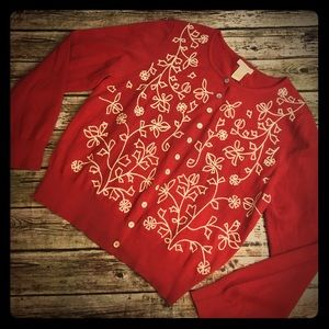 Sundance Embroidered Cardigan